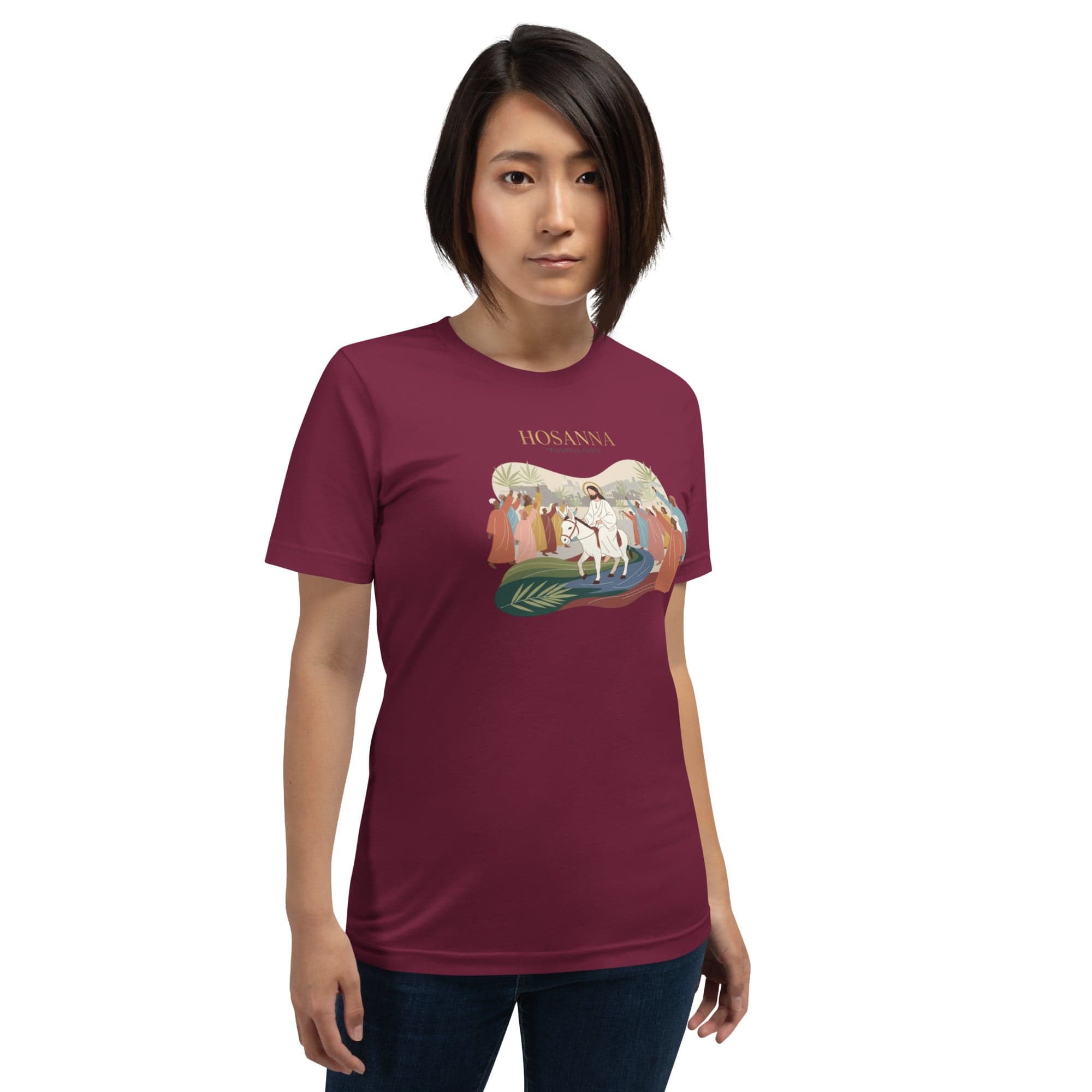 Triumphal Entry Tee | Christian Faith Streetwear | African Heritage | Sister Style