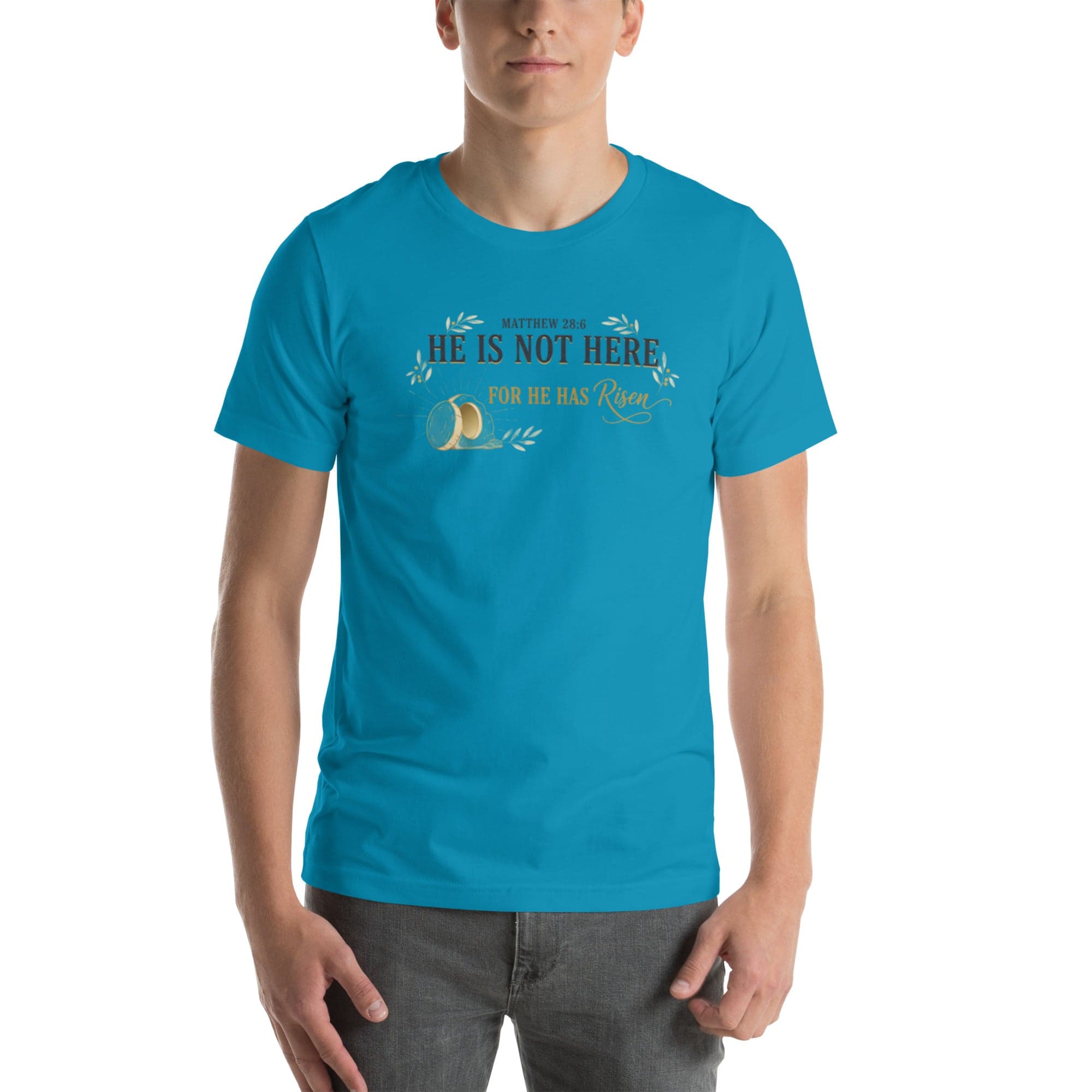 He Is Not Here Tee | Christian Faith Streetwear | African Heritage | Sister Style