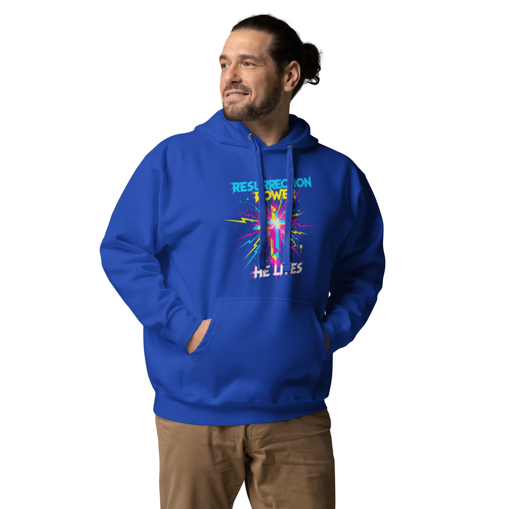Resurrection Power Hoodie | Christian Faith Streetwear | African Heritage | Sister Style
