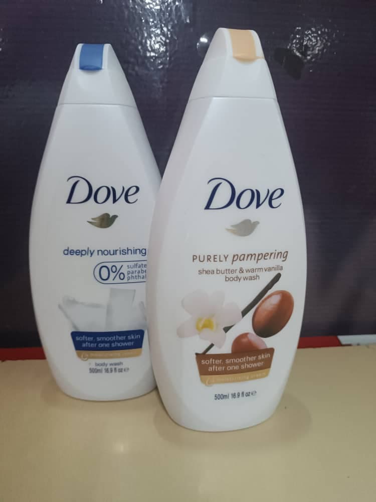 Dove body wash